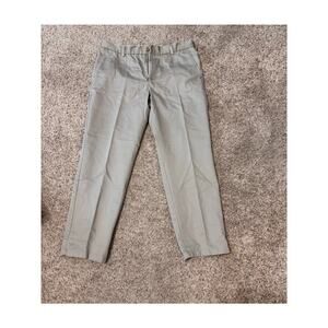 Izod 100% Cotton American Chino, Khaki flat fron, casual pant, size 34/30 slim